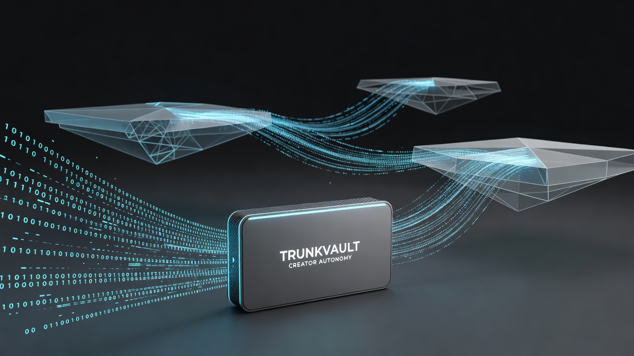Digital Footprints and Fortified Enclaves: Trunkvault's Role in Creator Autonomy