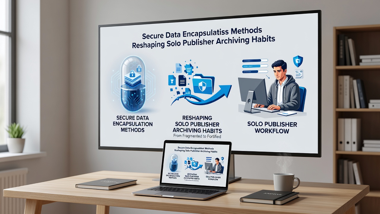 Close-up view of encrypted archive containers displayed on a secure server dashboard used by independent content creators